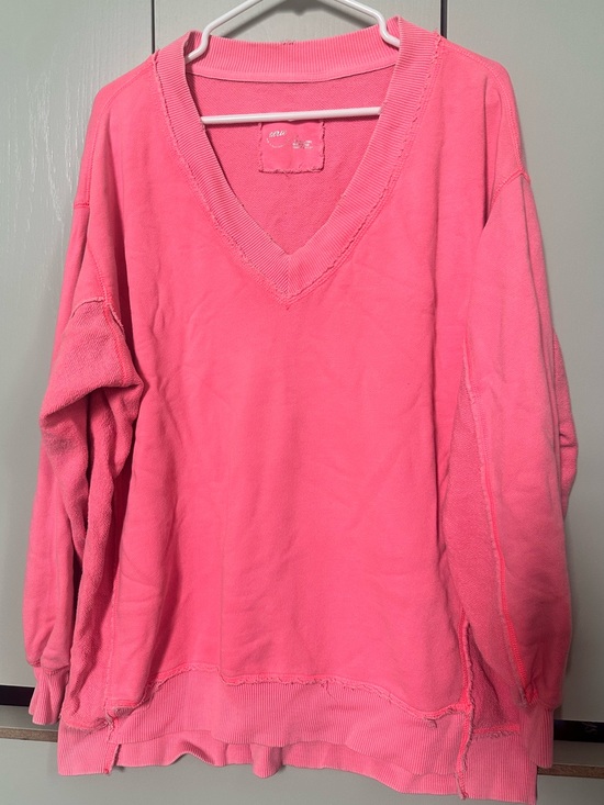 aerie Sweaters - aerie Pink V-Neck Pullover Sweater